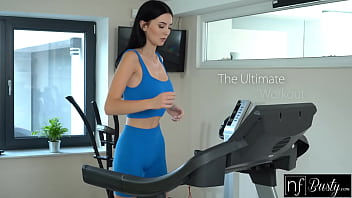 Voluptuous Simon Kitty enjoys an intense sexual workout on a treadmill with her partner S17:E5