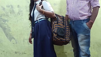 Indian college girl engages in steamy role play with teacher Mumbai Ashu